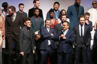Josh Brolin at the Los Angeles Global Premiere for Marvel Studios' "Avengers: Infinity War" - Source: Getty